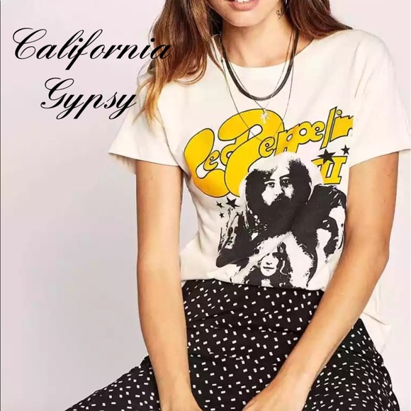 Led Zeppelin Retro Music Band Tshirt - Picture 3 of 13